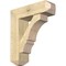 Ekena Millwork Balboa Craftsman Rough Sawn Bracket w/ Offset Brace, Douglas Fir, 8"W x 26"D x 30"H BKT0806X26X30BOA04RDF - alternate 1